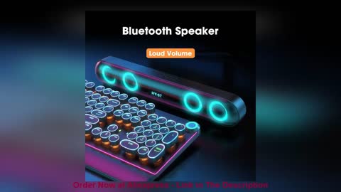 ❄️ Cool Lights Mode 4D Soundbar 5.0 Bluetooth Speakers Home Loudspeaker Box 360° Surround Stereo