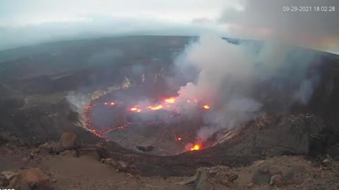 Hawaii's Kilauea volcano erupts for first time in nearly a year