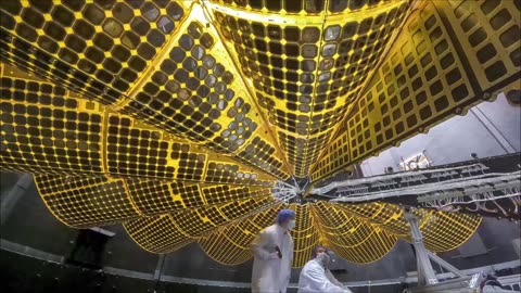 NASA new video |Celestial Power Boost: NASA's Lucy Mission Extends Solar Arrays|