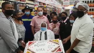 Nora De Kock turns 111 years old