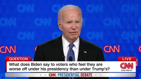 June 28, 2024 President Donald Trump destroying CNN Presidential Debate with Joe Biden