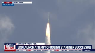 WATCH_ Boeing Starliner capsule finally launches on 3rd attempt _ LiveNOW from FOX