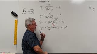 Math Calculus Set A 09 Differentiation Serious Chain Rule Example