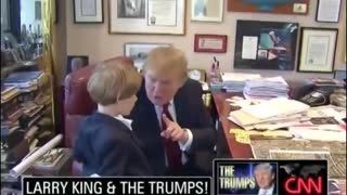 Amazing flashback of Trump being a dad to Barron goes VIRAL