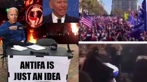 Biden says Antifa is an idea?!