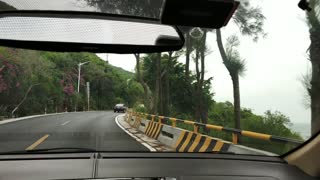 Beautiful nature and road of Nan'ao island (China)