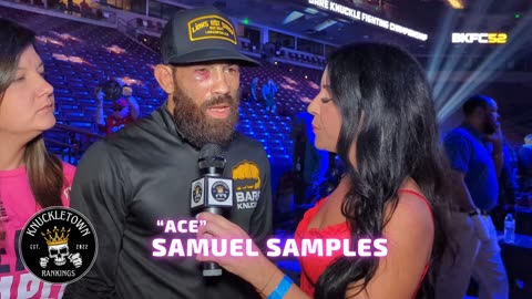 Unbreakable Spirit: Ace Samuel Samples Journey of Resilience and Redemption at Bare Knuckle Event