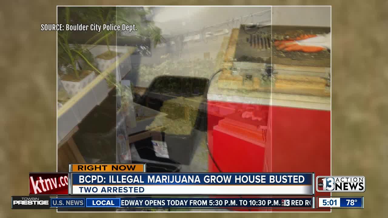 Grow house bust in Boulder City