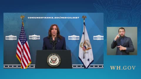 C/Kamala Harris Read Notes On Regime Medical Debt Buy Back Program