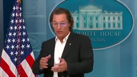 At the WH: McConaughey calls for Red Flag Laws which would allow the government to seize your guns!