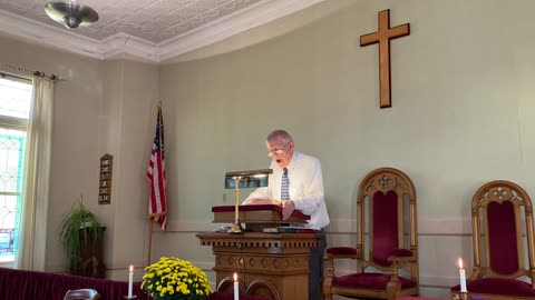 Cushman Union Church Sunday Sermon 10/17/2021