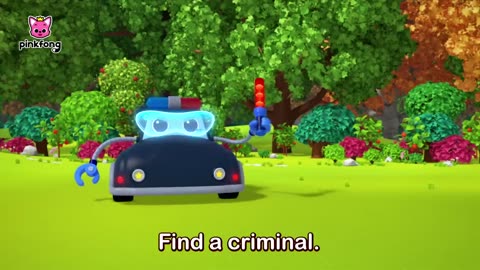 Police Car to the Rescue! | + More Car Songs | Pinkfong Songs for Kidsv