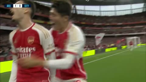 Arsenal 1-0 Man City _ Highlights _ Martinelli Goal