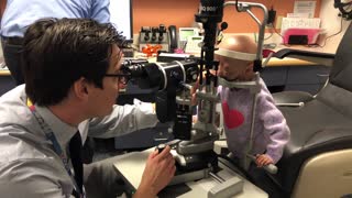 Adalia Rose gets her checkup at Boston Children's Hospital