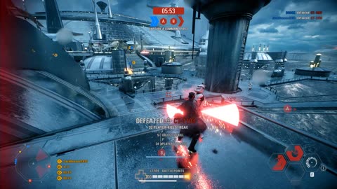 Star Wars Battlefront II: Instant Action Mission (Attack) Separatist's Kamino Gameplay