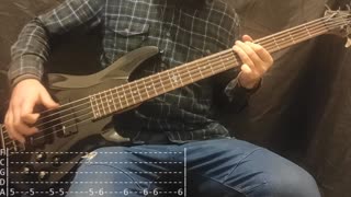 Korn - Blind Bass Cover (Tabs)