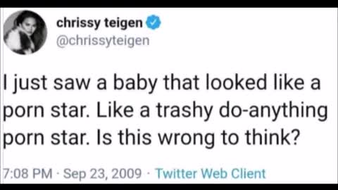 Tweets And More - Chrissy Teigen Has A Thing For "Pizza"