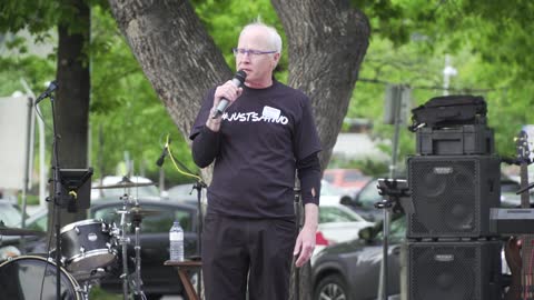 Ted Kunz, Vaccine Choice Canada, at Kelowna, BC May 25, 2021