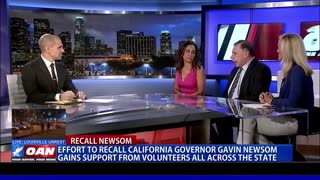 Effort to recall Calif. Gov. Gavin Newsom gains support from volunteers all across the state