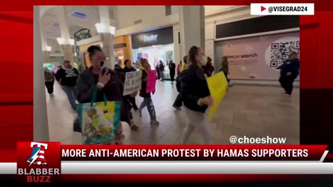 More Anti-American Protest By Hamas Supporters