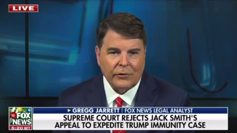 Gregg Jarrett- perhaps the justices saw this for what it was - election interference