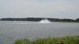 Powerboat racing at Kent Narrows, Stevensville, MD
