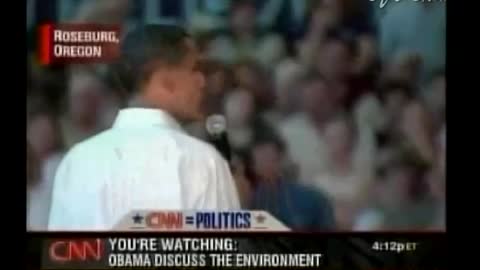 2008: Obama tells Americans they need to change their lives to stop global warming