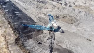 Dragline aerial