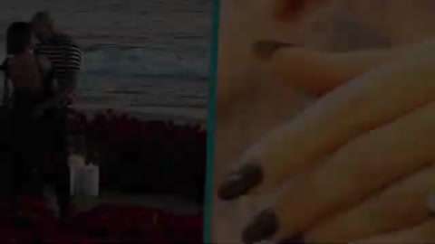 See Kourtney Kardashian's Massive Engagement Ring From Travis Barker.