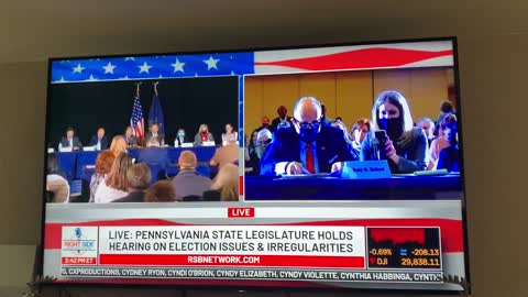 TRUMP calls into the Senate Hearing in Gettysburg, PA