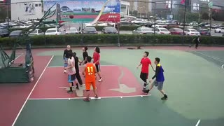 Rebound to Post Fadeway Jumper Team Ball Street basketball