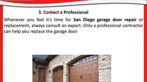 Signs Indicating Garage Door Replacement