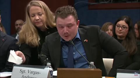 Corps sniper, tells Congress that he was not allowed to stop the suicide bomber in Afghanistan
