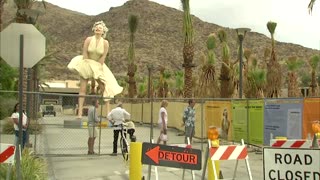 ‘Forever Marilyn’ causes a stir in Palm Springs