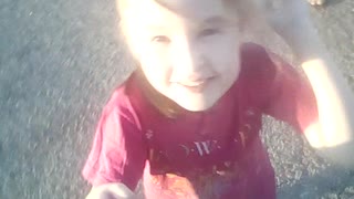 my daughter shot a video