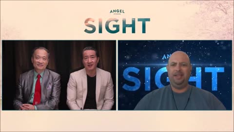 Terry Chen and the real Dr. Wang Talk Angel Studios Biopic 'Sight' - Interview