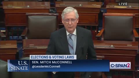 McConnell: Biden’s ‘Utter Nonsense’ Speech on Voting Laws ‘Was Set in an Alternate Universe’