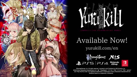 Yurukill: The Calumniation Games - Official Launch Trailer