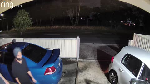 Delivery Driver Forgets to Put Car in Park