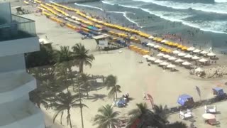 Residentes de Bocagrande se quejan por el ruido de un evento en las playas