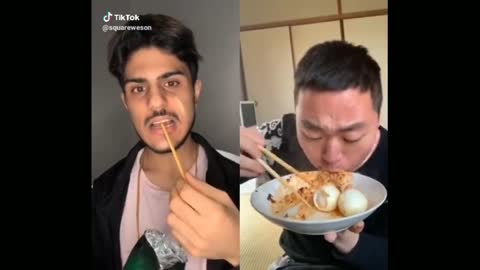 Funny food tchalenge on TIK TOK ||| HOW WILL WIN //CHINA VS INDIA \\ 🤯🤯🤯