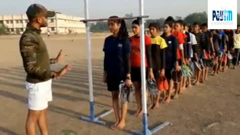 Indian Army Height Measurements GD 155CM Academy Satyadhi Sharm...