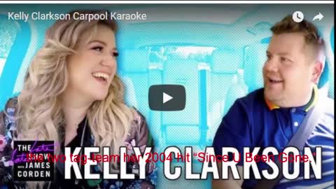 Kelly Clarkson’s ‘Carpool Karaoke’ Ride Puts James Corden To Sleep