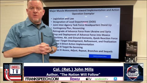 John Mills: Fentanyl Distribution From China to Mexico Across US Border, Unrestricted Warfare