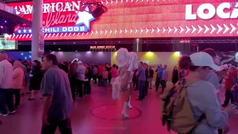 Fremont Street Experience "ShowGirls" Las Vegas