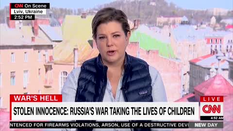 CNN Host Weeps On Live Air As She Reads The Names Of Children Killed Inn Ukraine