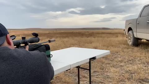 Shooting a.270 win at 500 yards suppressed.