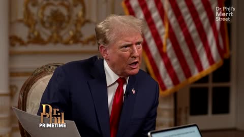 Dr. Phil sits down with President Trump for a one-on-one interview where nothing is off limits