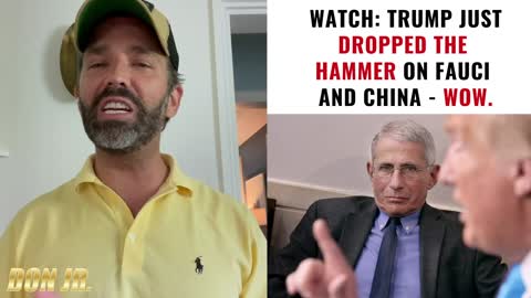 BREAKING: Trump Just Dropped The Hammer On Fauci And China