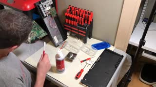 ZX Spectrum +2A teardown & cleaning time-lapse